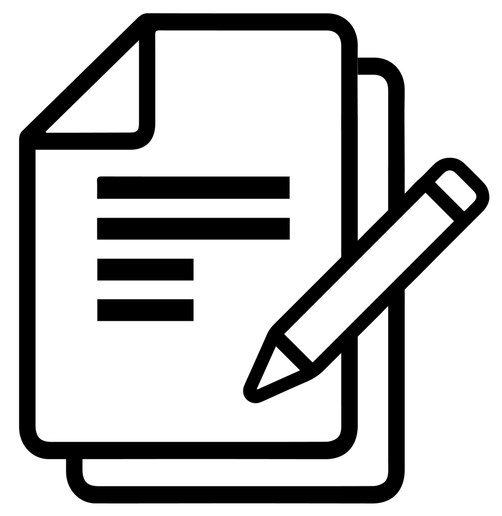 A white pencil is shown on the side of a black background.